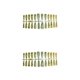 thumbnail image 1 of Uñas Postizas Soidarity 24 Uds Prensa Extralarga Estampado Amarillo, 1 of 5