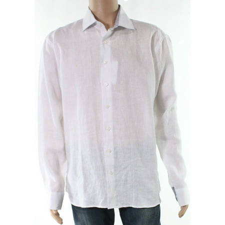 Toscano Firenze Casual Shirts - Mens Chambray Button Down Shirt XL ...