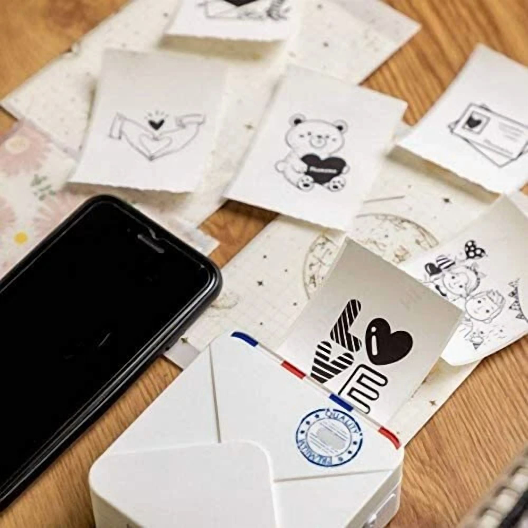 BUTTERFLY- Phomemo Self-Adhesive Thermal Paper Printable Sticker For M02/M02 Pro/M02S/M03