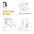 thumbnail image 5 of Global Keratin GK Hair Moisturizing Shampoo and Conditioner Set 100ml I Thermal Style Her - 100ml/3.4oz I Organic Argan Oil Hair Serum For Frizz Control Dry Damage Hair Repair 10ml, 5 of 10