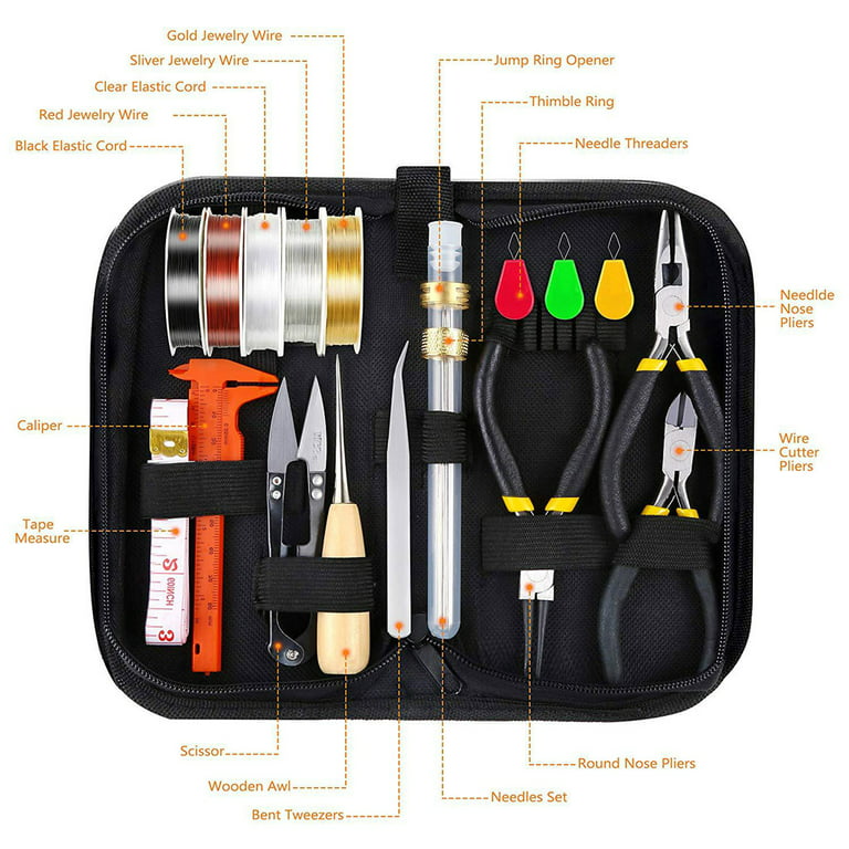 Jewelry Making Kit With Making Tools, Jewelry Wire Wrapping