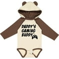 thumbnail image 3 of Inktastic Daddy's Gaming Buddy with Controller Boys or Girls Long Sleeve Baby Bodysuit, 3 of 5
