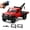Red / 2 Battery, variant on MN82T 1:12 Scale 4WD Off-Road RC Tow Truck, 2.4GHz Proportional Control RC Rock Crawler Pickup Model with LED Lights for Adults