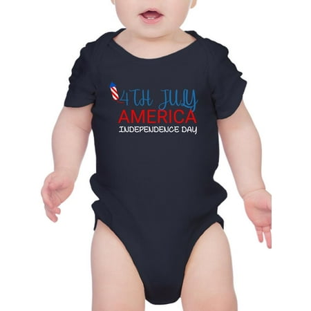 

4Th Of July America Bodysuit Infant -Image by Shutterstock 6 Months