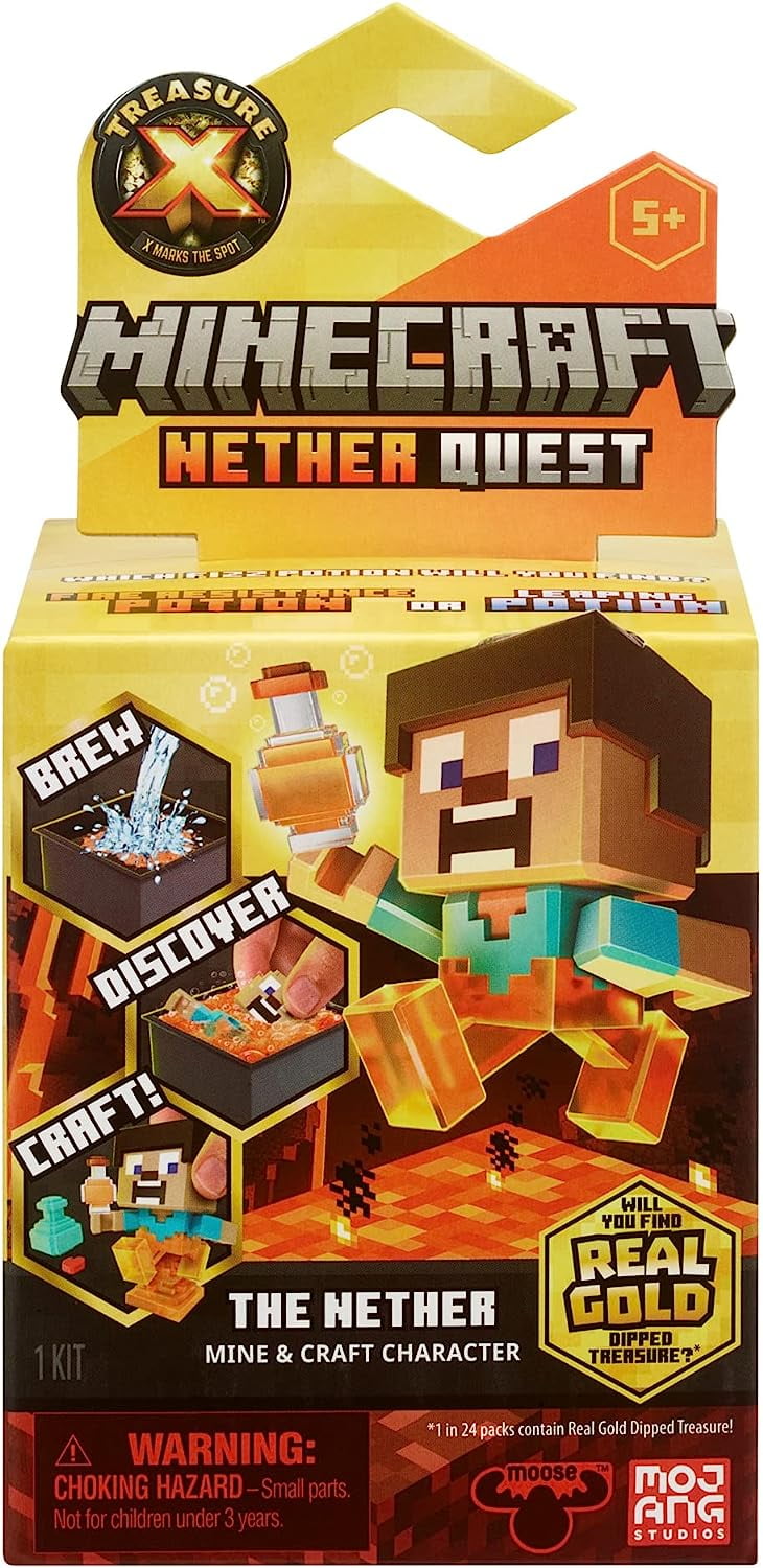 TREASURE X Minecraft Nether Quest Mine and Craft Character Pack 10