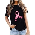 thumbnail image 1 of Fiudx Liquidación de Ahorros de Verano Camisa de Pollo de Moda para Mujer Linda Granja Camisetas Mamá Causal Manga Corta Camisetas Tops Blusas, 1 of 3