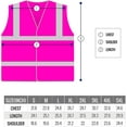thumbnail image 4 of RK Safety PK0430 ANSI/ISEA Class 2 Certified Female Safety Vest (Pink, Medium), 4 of 4