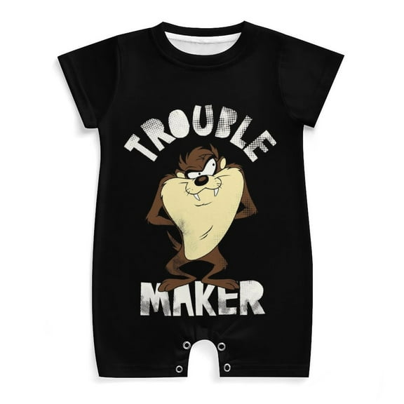 Taz Animal Mania Toddler Baby Boy Girls Clothes Romper Newborn Jumpsuit