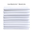 thumbnail image 2 of 24PCS Towels 24 Pack White Bar Mop Kitchen Towels Cotton White, 2 of 6