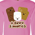 thumbnail image 4 of Inktastic I Love S'Mores Long Sleeve T-Shirt, 4 of 5