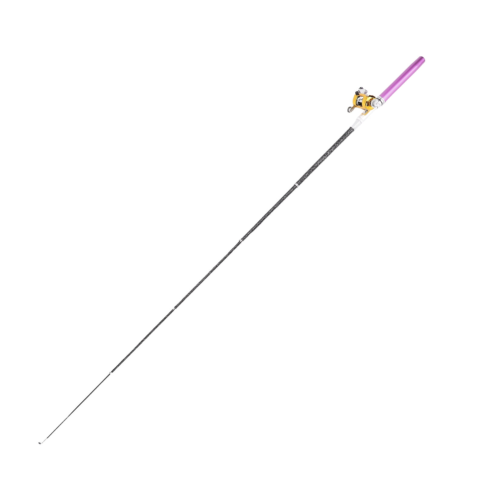 Portable Pocket Telescopic 37.4inch Mini Pen Fishing Rod, Small Pen Fishing Pole with Reel, Lightweight Fishing Rod Reel Combo for River Lake Ice Fishing
