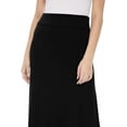 thumbnail image 6 of FashionStream Women's Casual Foldable Waist Comfy Loose Fit Solid Maxi Skirt, S-3XL, 6 of 6