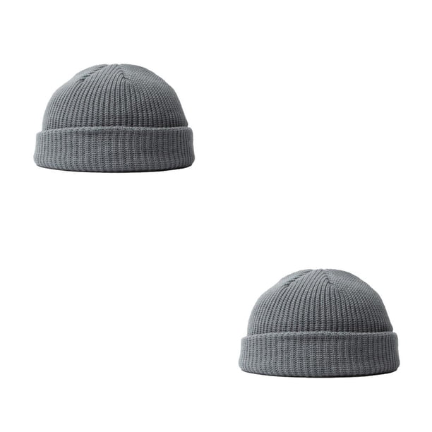 Qarigey Beanie Gran textura Cómodo Gorro de lana a prueba de viento Accesorios de ciclismo Gorros de calavera de enfriamiento transpirables Type2 NO2