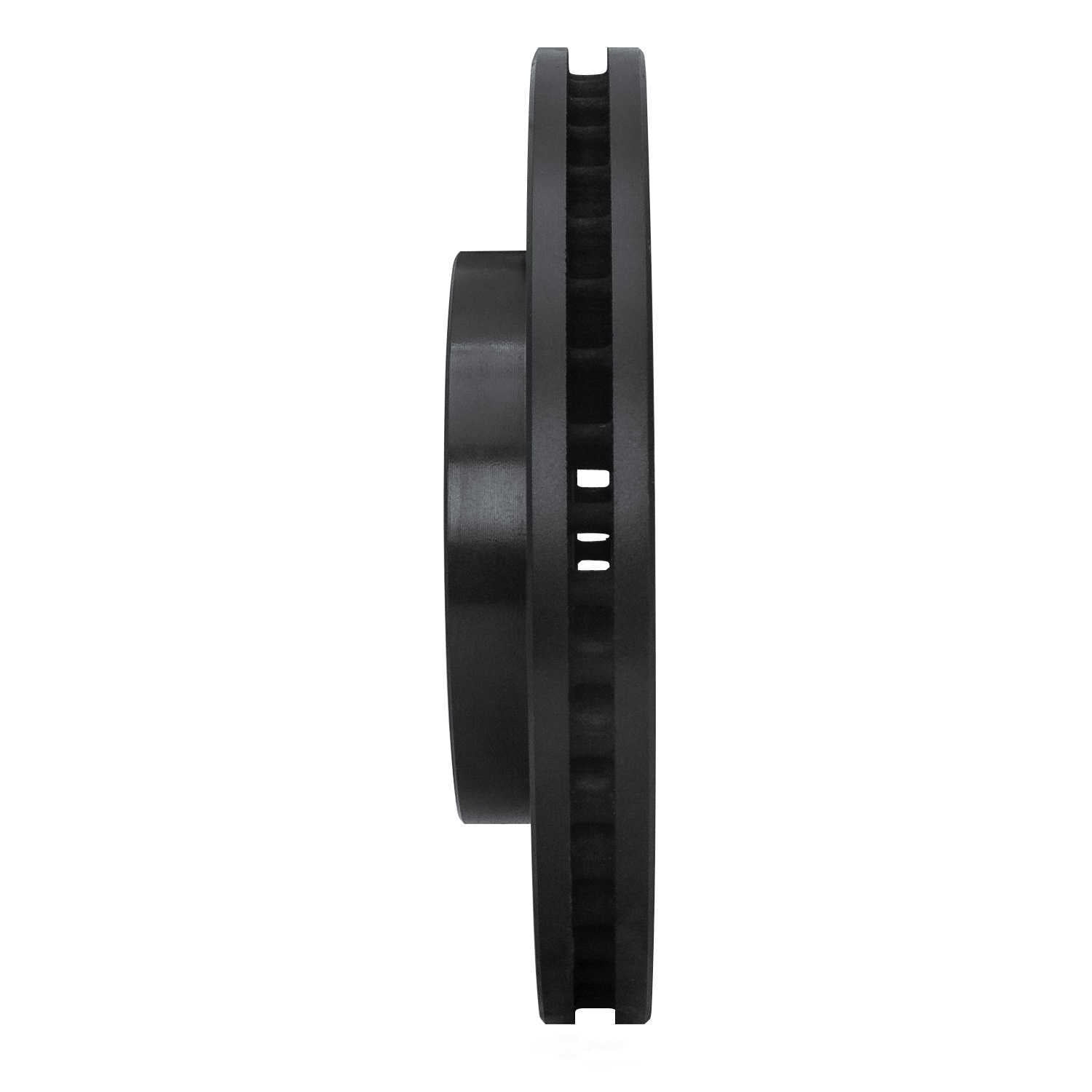Dynamic Friction Company 633-76051L DFC Brake Rotor - Drilled And Slotted - Black