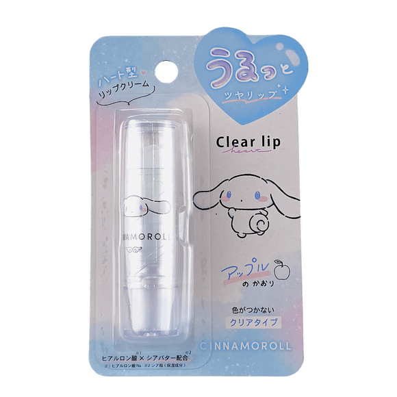 Bálsamo labial Crux Sanrio Clear con aroma a canela y manzana