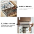 thumbnail image 4 of 1 caja organizadora para guardar calcetines y ropa interior con varias rejillas., 4 of 7