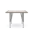 thumbnail image 5 of Tot Mate 23" Rectangular Contemporary Composite Wood My Place Table in Gray, 5 of 5