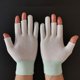 thumbnail image 2 of Guantes Pesca Con Corte 3 Dedos Guantes Pesca Con Protección Solar Antideslizantes (Blanco), 2 of 9