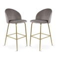 thumbnail image 1 of Sillas Altas Mirel Zurich Para Barra de Cocina Tapizado 2 Piezas taupe, 1 of 6