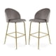 thumbnail image 1 of Sillas Altas Mirel Zurich Para Barra de Cocina Tapizado 2 Piezas taupe, 1 of 6