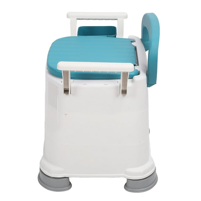 Chaise de Toilette Portable Anti-Dérapante et Anti-Odeur pour Usage Domestique
