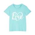 thumbnail image 2 of Summer Clearance Holiday Deals 2025! QTOCIO Toddler Girl Clothes, Summer Girls Shirts, Toddler Kids Boys Girls Halloween Print T-shirt Fashion Cute Round Neck Print Short Sleeve Top, Blue, 5 Years, 2 of 4