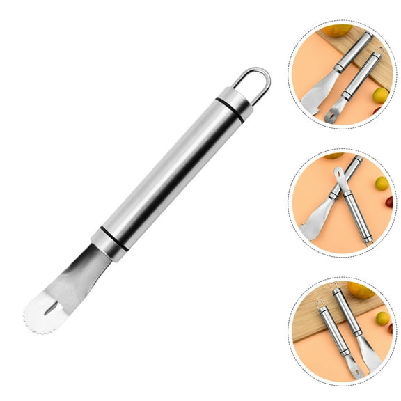 TEHAUX Orange Peeler Orange Peeling Tool Stainless Steel Fruit Peeler Fruit Tool