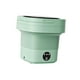thumbnail image 4 of Lavadora plegable portátil Lavadora plegable silenciosa Mini lavadora de ropa portátil Lavadora pequeña Fácil de llevar para calcetín de apartamento Verde Gloria Lavadora portátil, 4 of 8