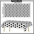 thumbnail image 2 of Kesfey 3 Packs Soccer Party Tablecloths 54 x 108 Inches Soccer Sports Ball Table Cover Disposable Waterproof Plastic Soccer Themed Birthday Table Cloth Rectangular Football Tablecloth for Boys Sports, 2 of 10