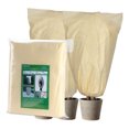 thumbnail image 4 of Winter Cover for Plants, Non-woven Winter Cover 80 g/m² Frost Protection for Potted Plants and Roses (100x80cm) - 2 Pieces, 4 of 4