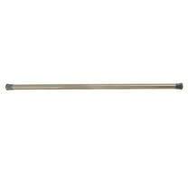 Kingston Brass SR368 Edenscape 36"-60" Stainless Steel Adjustable Tension Shower Curtain Rod, Brushed Nickel