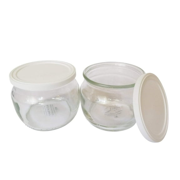 Replacement Lids (6 Pack) for 8 oz. Yogurt Jars