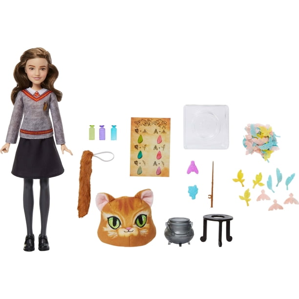 Set de Juego Muñeca Hermione Granger de Harry Potter Mattel 13 Piezas