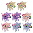 thumbnail image 1 of 8 piezas adorables parches bordados, 1 of 3