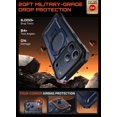 thumbnail image 3 of Funda SUPCASE para iPhone 17 Pro Max con soporte y MagSafe, protección militar, 3 of 9