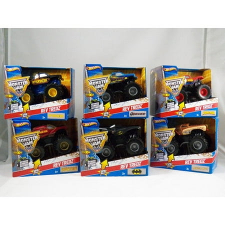 Hot Wheels Monster Jam Rev Tredz - Grave Digger
