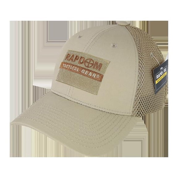 Rapid Dominance RDT Graphic Ripstop AirMesh Cap, Khaki - One Size