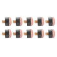 thumbnail image 2 of 10pcs Billiards Snooker Pool Cue Pole Tip Replacement Parts Tackle Accessory (12mm), 2 of 9