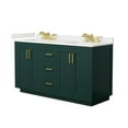 thumbnail image 7 of Wyndham Collection Wcf292960d-Qtz-Us3mxx Miranda 60" Free Standing Double Basin Vanity Set, 7 of 7