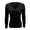 Black, variant on Women's Slim V-Neck Knit Sweater - Fall Winter Drop Shoulder Long Sleeve Solid Color Comfort Pullover Top For St Patricks Day Outfits,Size:M