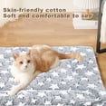 thumbnail image 4 of LEEYNEER Dog Bed  Flat Crate  with Anti-Slip Bottom Machine Washable Pet Kennel Pad for Dog Sleeping  Pet Sleeping  for Cats and Dogs Of All Sizes  Soft Skin Pet Sleeping, 4 of 7