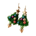 thumbnail image 4 of Pendientes de , pendientes de gota de Navidad para mujer, pendientes colgantes, divertidos regalos de joyería para aniversario, fiesta, 4 of 8