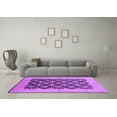 thumbnail image 3 of Ahgly Company Indoor Rectangle Oriental Purple Traditional Area Rugs, 5' x 7', 3 of 4