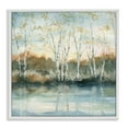 thumbnail image 2 of Stupell Industries Birch Tree Reflections Quaint Lake Clearing Landscape Painting White Framed Art Print Wall Art, Design by Carol Robinson, 2 of 5