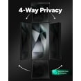thumbnail image 3 of TEMOGU-InvisibleShield Glass Privacy 360 iPhone 16/15 Screen Protector - 4-Way Privacy Filter, 5X Stronger with Reinforced Edges, Scratch & Smudge-Resistant Surface, Install Tray Included, 3 of 4