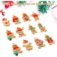 thumbnail image 4 of 12 Gingerbread Man, Gingerbread Decoration, Mini Gingerbread Ornament, Christmas Deco Pendant, Christmas Tree Hanging Decorations Pendant, 4 of 5
