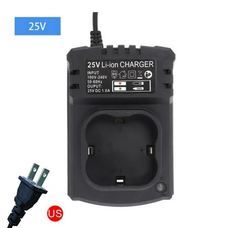 

25V Dc Us/Eu Li-Ion Rechargeable Charger Support 110-240V For Electrical Drill