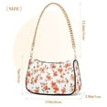 thumbnail image 3 of FORMRS Womens Shoulder Bag with Chain Strap Clutch Purse Cute Tote Handbag, Small Floral Blooms, 3 of 7