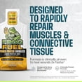 thumbnail image 4 of Frog Fuel Power Shot de proteína energizada, 15 g de proteína, colágeno nanohidrolizado alimentado con pasto, 80 mg de cafeína, sin grasa ni azúcar, 22 aminoácidos, 0 carbohidratos, bayas, paquetes de, 4 of 5
