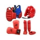 thumbnail image 5 of 4 Uds Karate Sparring Gear Con Guantes De Boxeo Acolchados Protector Corporal Engrosado XS Rojo, 5 of 8